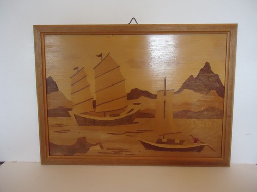 Alte intarsienarbeit 30x42cm - alte,