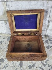 Holz Kiste geschnitztes Muster