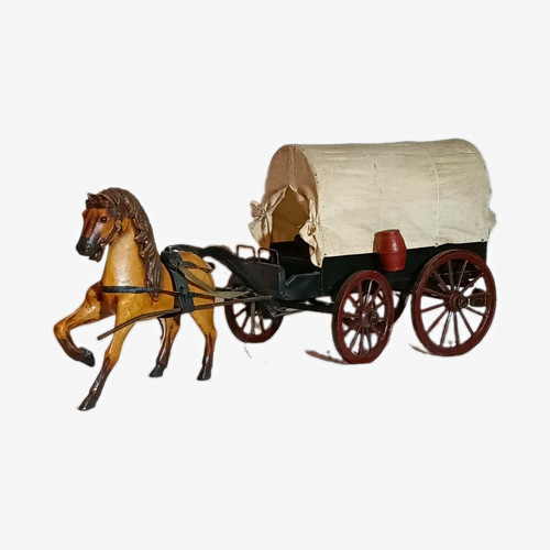 Pferdegespann mit holz - pferdegespann,