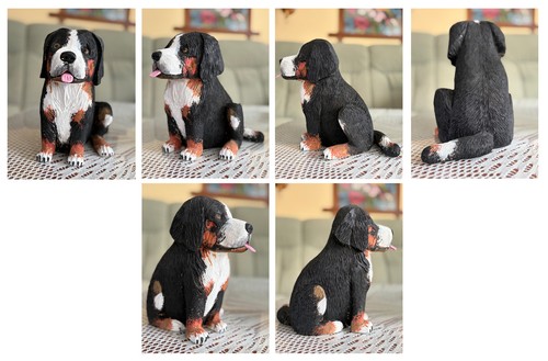 Geschnitzter berner sennenhund - berner,