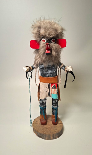 Signierte wolf kachina puppe - signierte, wolf-kachina-puppe