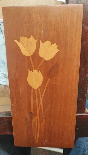 Intarsien bild tulpen cm - bild,