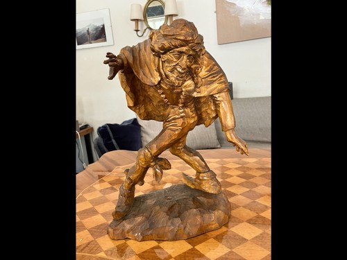 Moriskentänzer holzfigur - moriskentänzer,