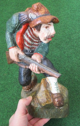 Holzfigur kilo jäger - holzfigur,