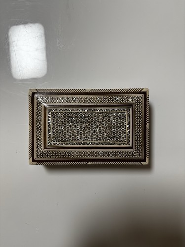 Vintage box aus - aus, palisander