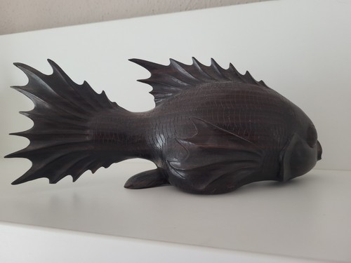 Wunderschöner holzfisch - ,