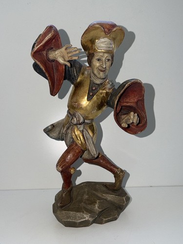 Moriskentänzer holzfigur - moriskentänzer,