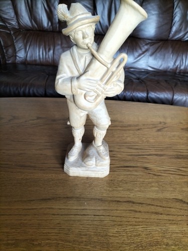 Holzfigur geschnitzt cm - 39,