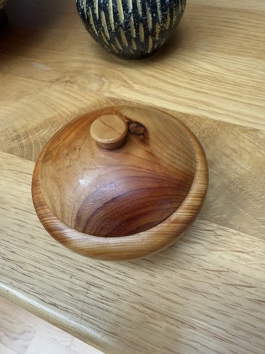 Holzdose mit deckel - mit,