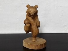 Alter Holz Bär geschnitzt