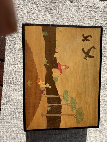 Intarsien-/Marqueterie-Holzsch