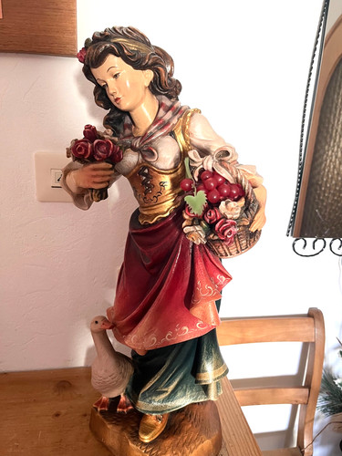 Holzfigur wunderschön