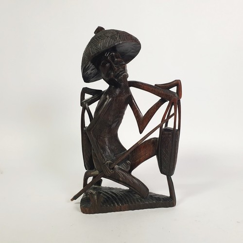 Geschnitzte holzfigur alter - holzfigur, „alter