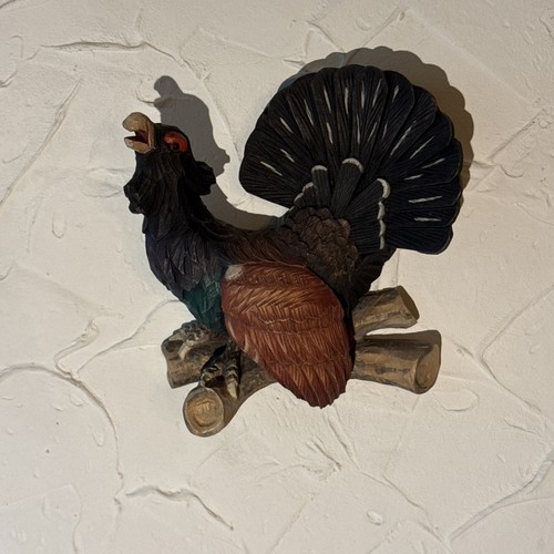 Handgeschnitzter auerhahn auf - auerhahn,