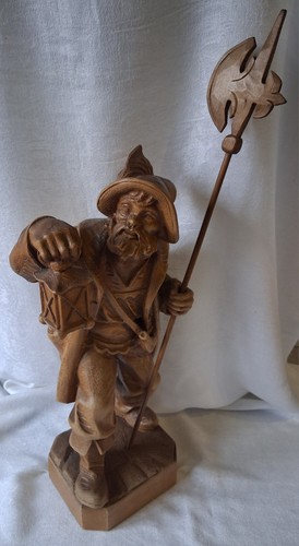 Nachtwächter aus holz - nachtwächter,