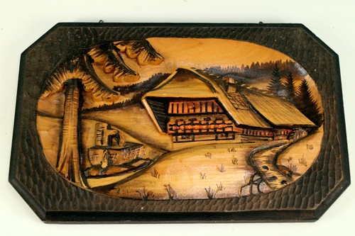 Holzrelief schwarzwald - holzrelief,