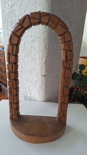 Konsole holz bogen - holz,