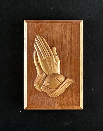 Betende hände aus holz - betende,