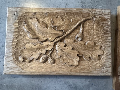 Handgeschnitztes holzrelief - handgeschnitztes,